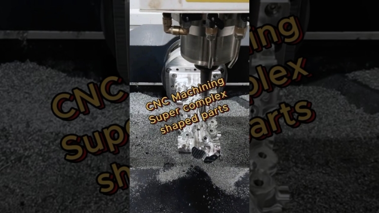 cnc machining super compiex shaped parts #cncmachining #cnctechnology #5axiscnc #cnc