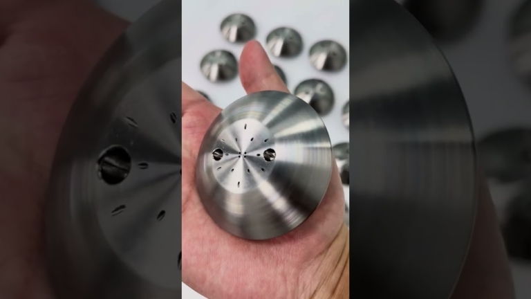 cnc titanium parts #cncmachining #cnc #machiningprocess #5axiscnc