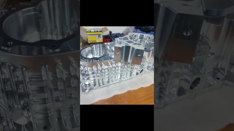 cnc automotive transfer case housing #cncmachiningparts #cncmachining #cnc #5axiscnc