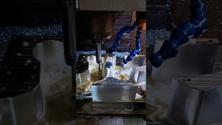 cnc machining of new energy vehicle parts #cnc #cncmachining #5axiscnc