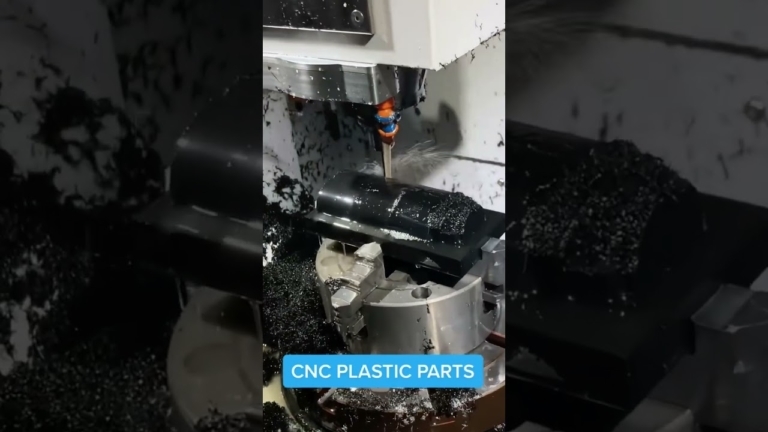 cnc plastic parts #cnc #cncmachining #5axiscnc #cncmilling
