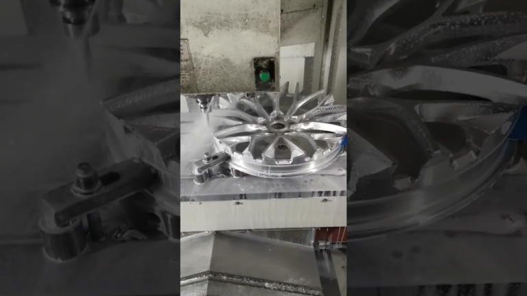 cnc two piece forged custom automotive wheels #cncmachiningparts #cncmachining #cnc #5axiscnc