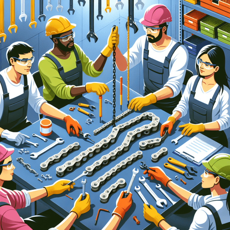 care and maintenance guide for plastic energy chains