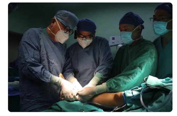 Case Ankle replacement using 3D printing