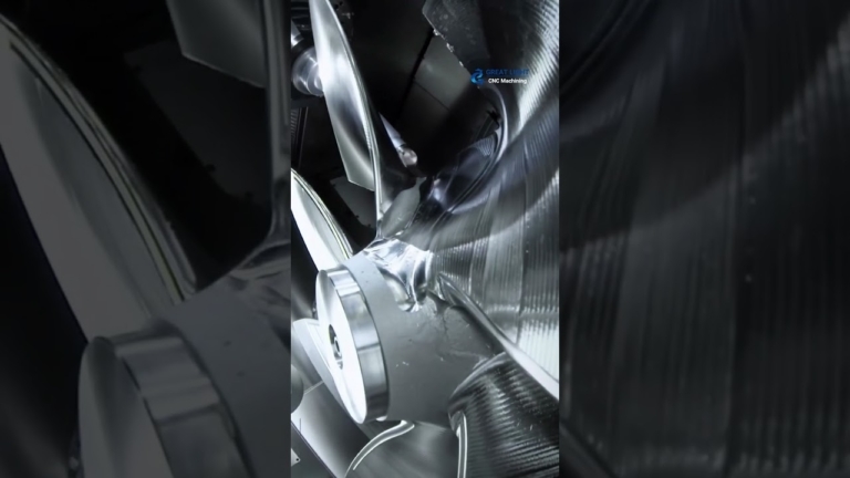 experience impeller cnc machining in 20 seconds
