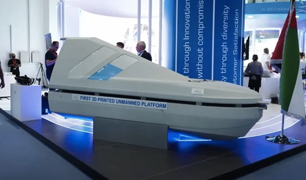 First 3D printed unmanned vessel prototype Hydra debuts in UAE