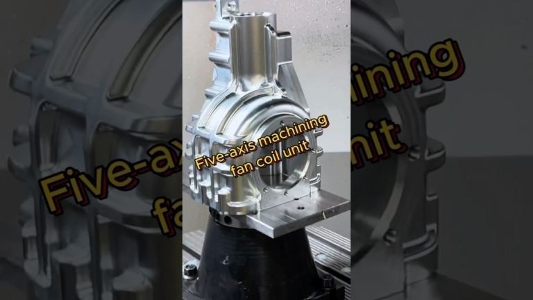 five axis machining fan coil unit #cncmachiningparts #cncmachining #cncmillingparts #5axiscnc #cnc
