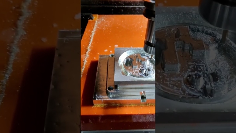 high precision workpiece processing #cncmachiningparts #cncmachining #cnc #5axiscnc