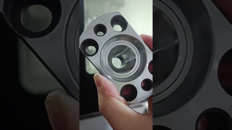 let's see how accurate this is. #cncmachiningparts #cncmachining #cnc #5axiscnc