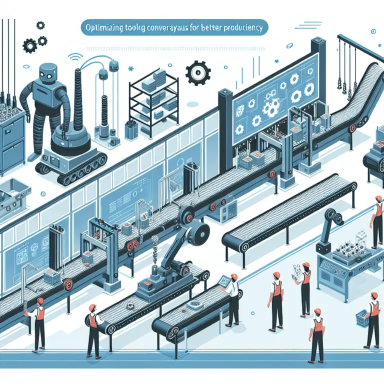 optimizing tooling conveyor layouts for better production efficiency
