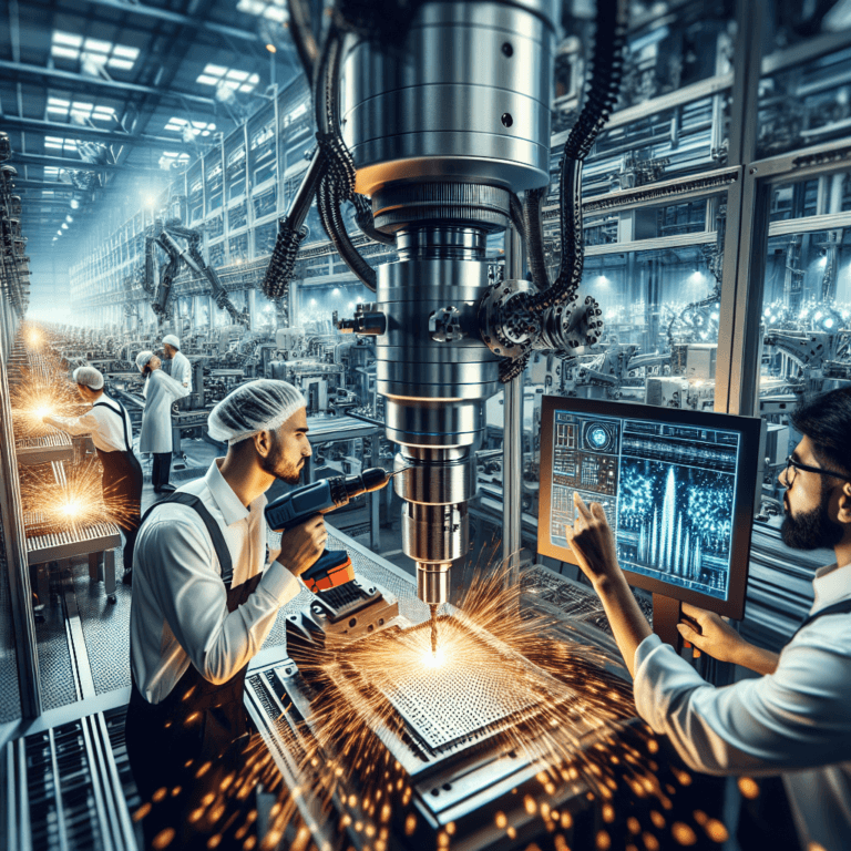 revolutionizing manufacturing: high speed drilling & tapping center