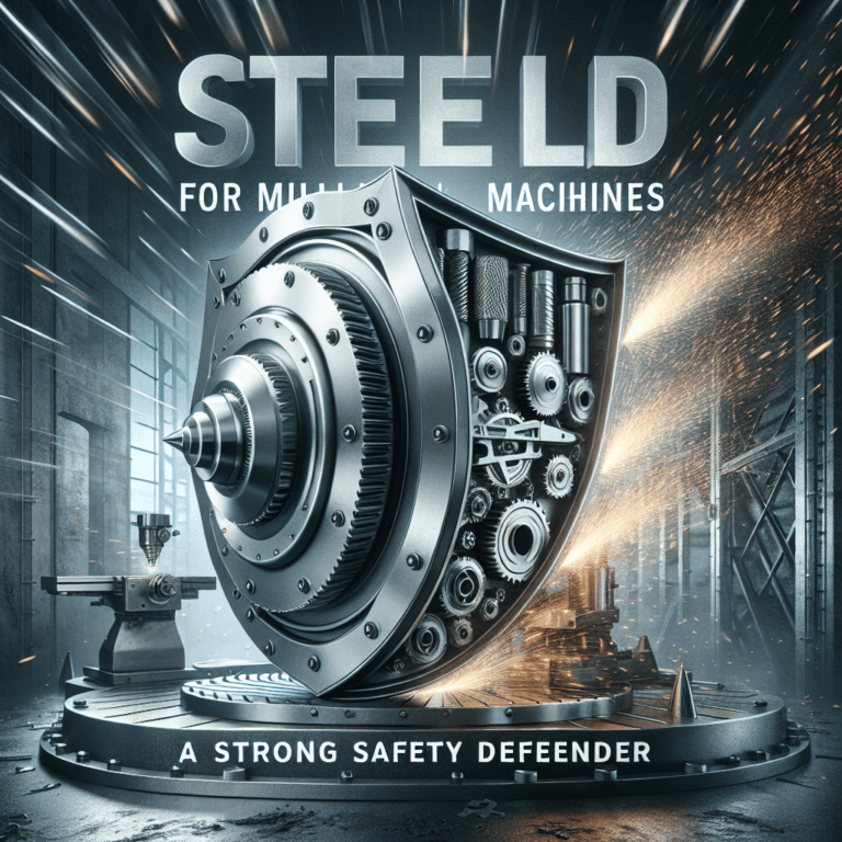 steel shield for milling machines: a strong safety defender