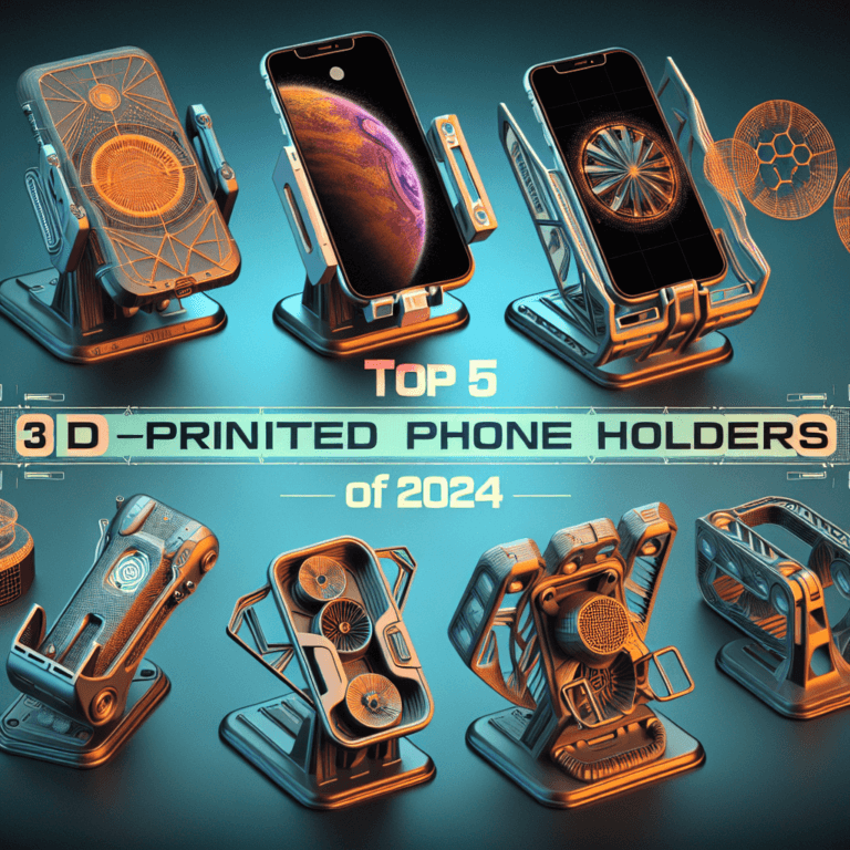 top 5 3d printed phone holders of 2024