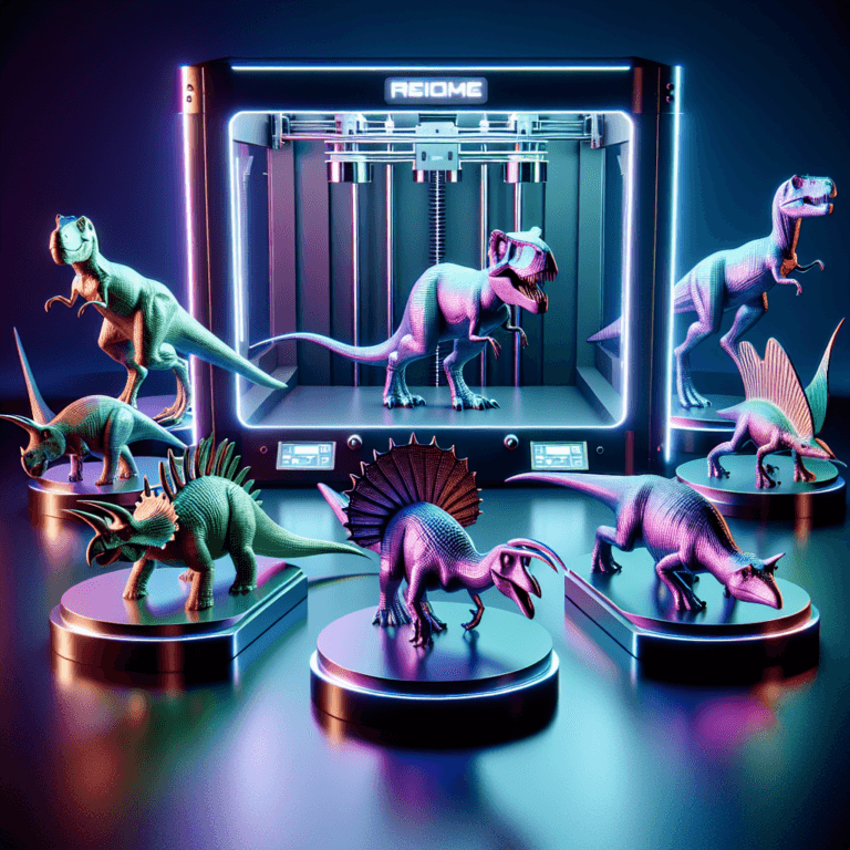 top 6 3d printed dinosaur models for 2024