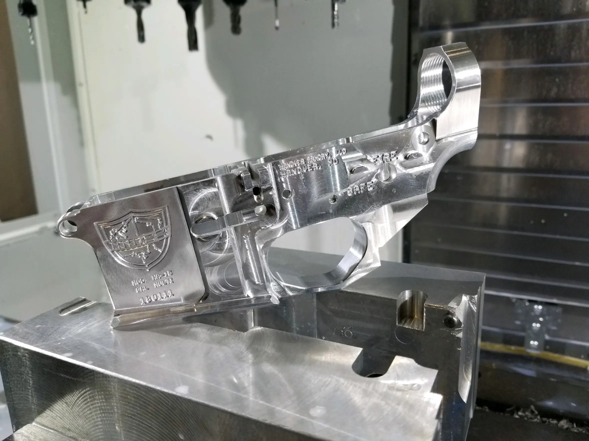CNC Machined Steel Armory Craft - Carry Size