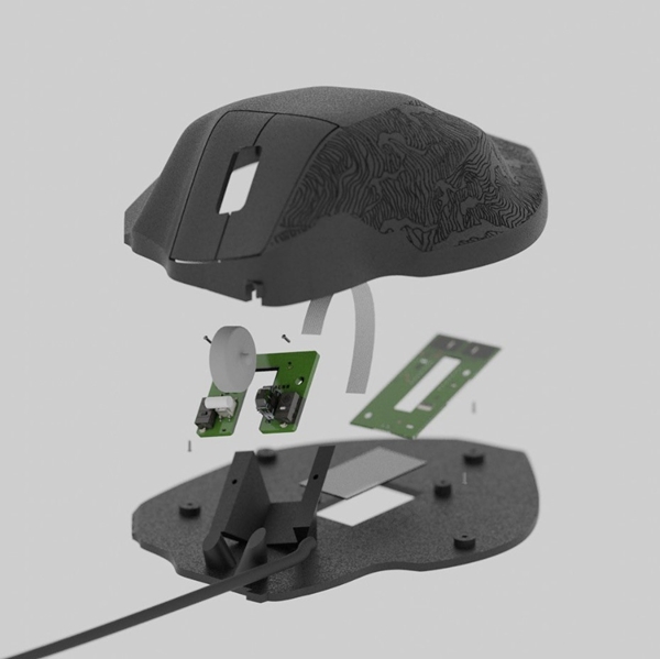 3d printed custom mouse to enter the e sports industry