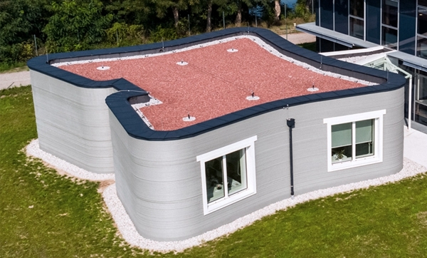 europe's first 3d printed office expansion project built in austria