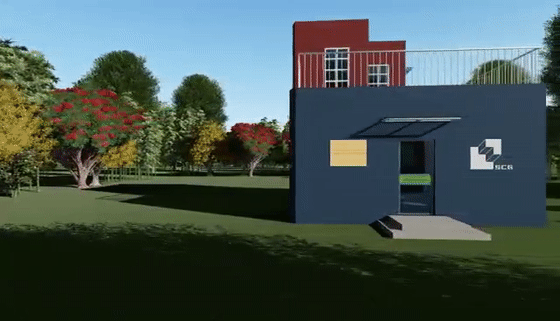 1733336032 442 Shanghai construction site 3D printing a habitable and deliverable two story