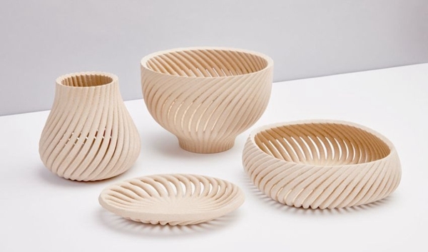 use the waste! 3d printing of wood gives new life