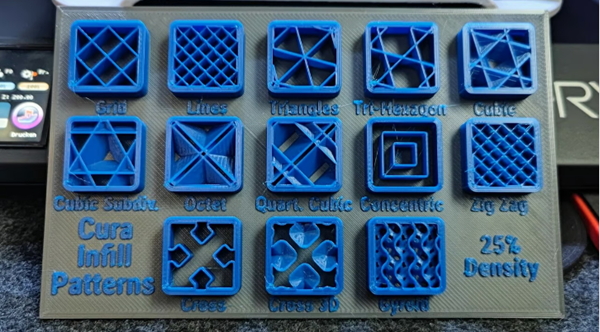 3D printing infill what is the strongest infill pattern