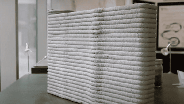 A new way to 3D print concrete to reduce the