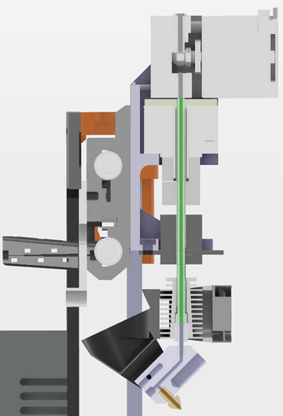 Print without support ROTBOT open source 4 axis desktop 3D printer