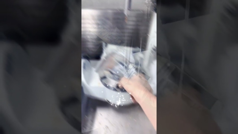 the product that has just been processed by five axis cnc