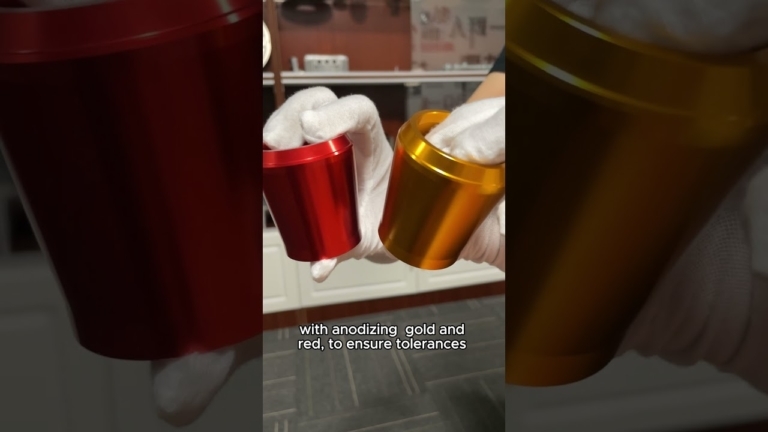 turn your ideas into reality: custom gold and red aluminum