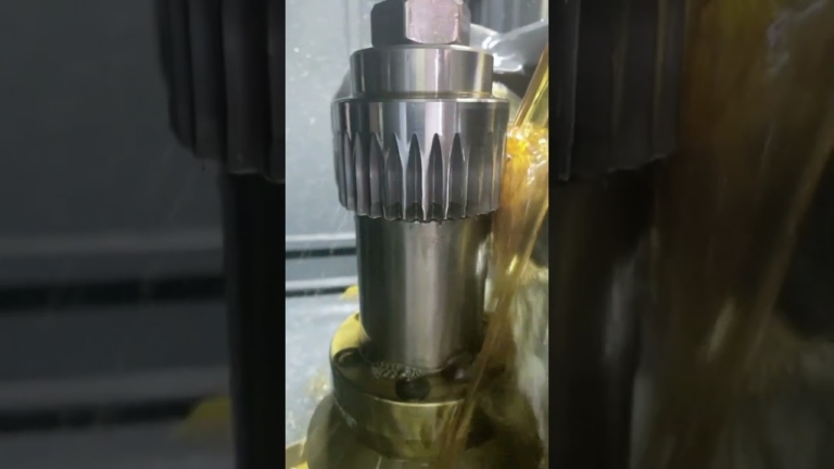 gear processing#glcncmachining #cnc #cncmachining #cncmachinist