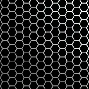Perforated Sheet Metal Box For Radiator Hexagonal Perforated Metal Perforated Sheet Metal Box For Radiator HEXAGONAL PERFORATED METAL