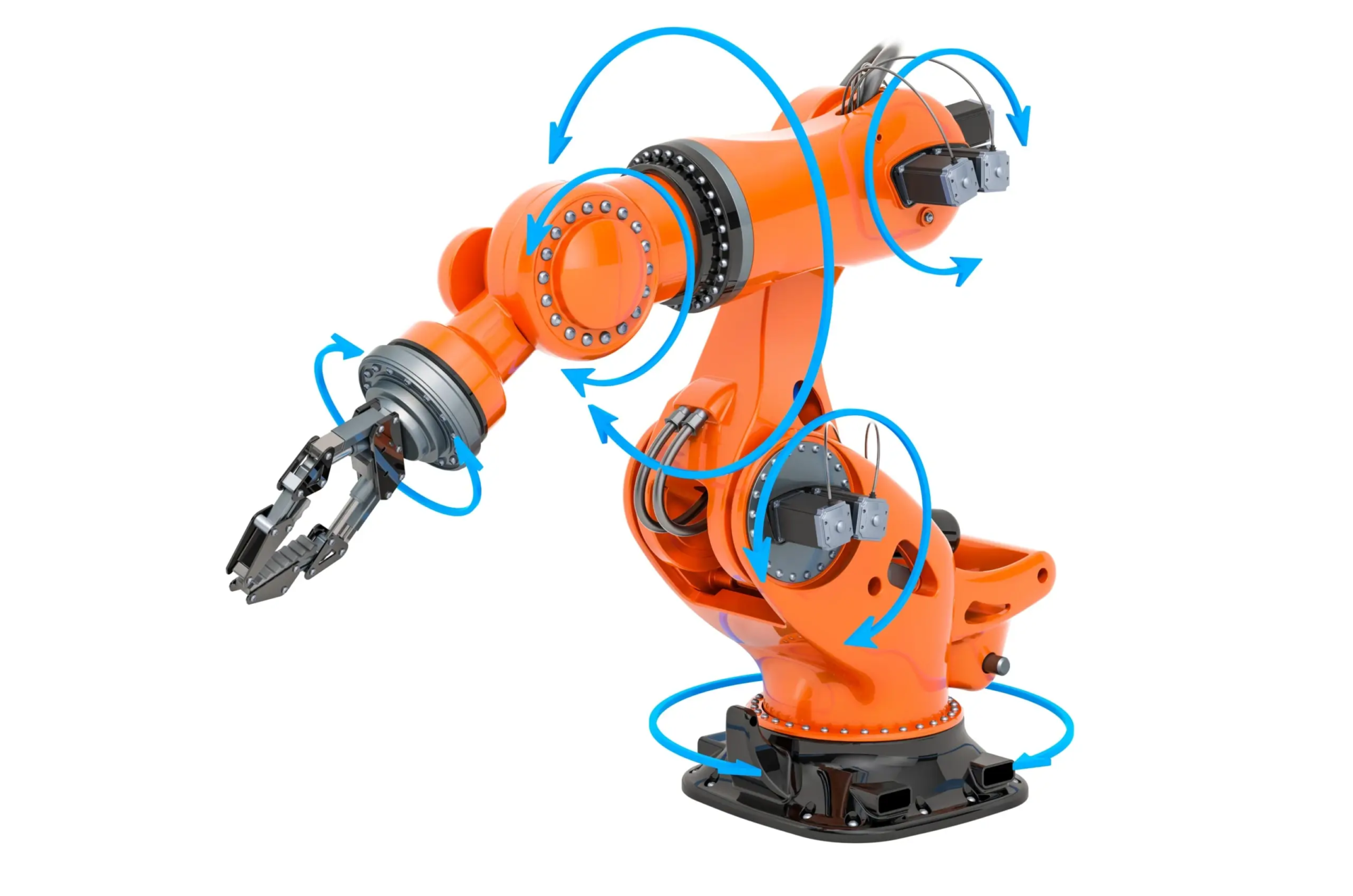 6 Axis Robot Model Vs Robot Lola 3D Model