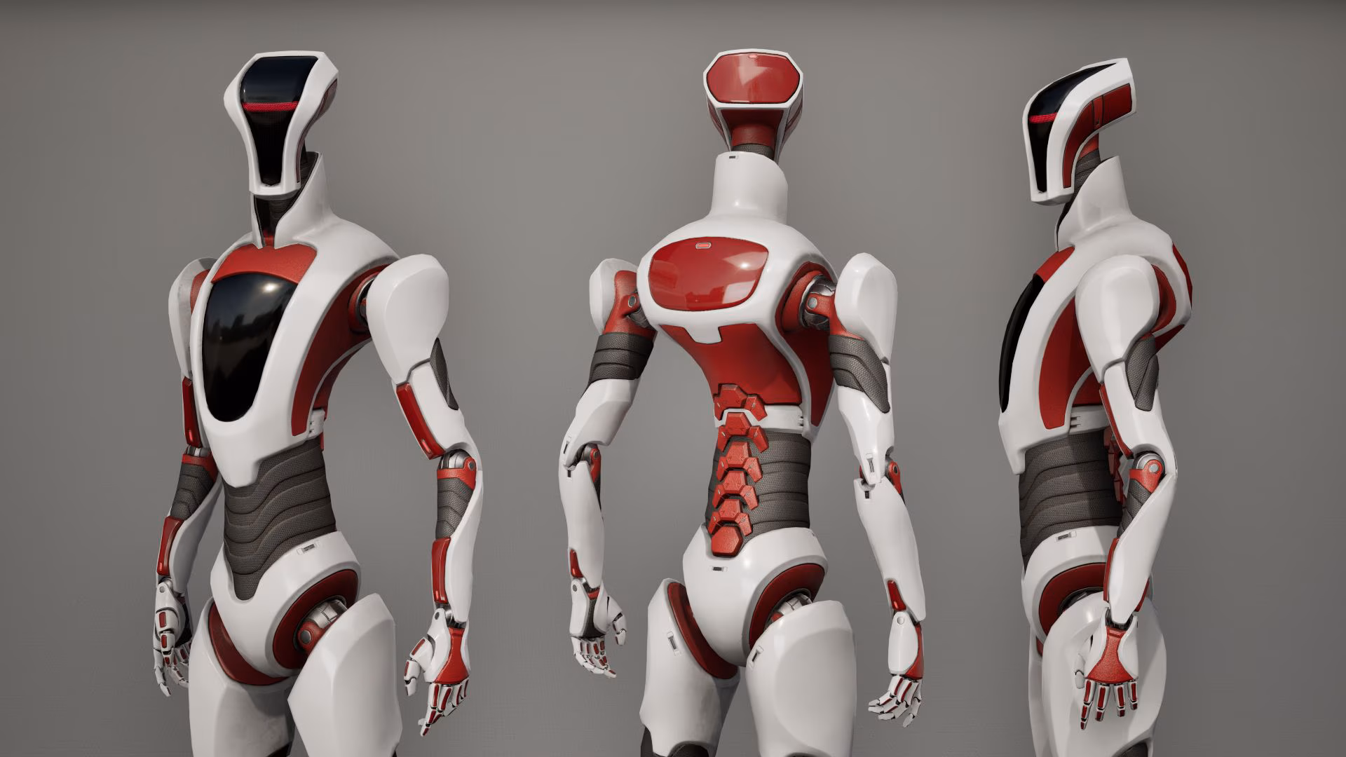 unreal engine robot model 3d​