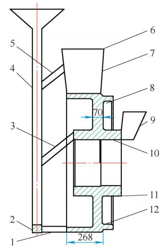 How are the wheel hubs with a diameter of 1250 mm and a single weight of 1500 kg made?