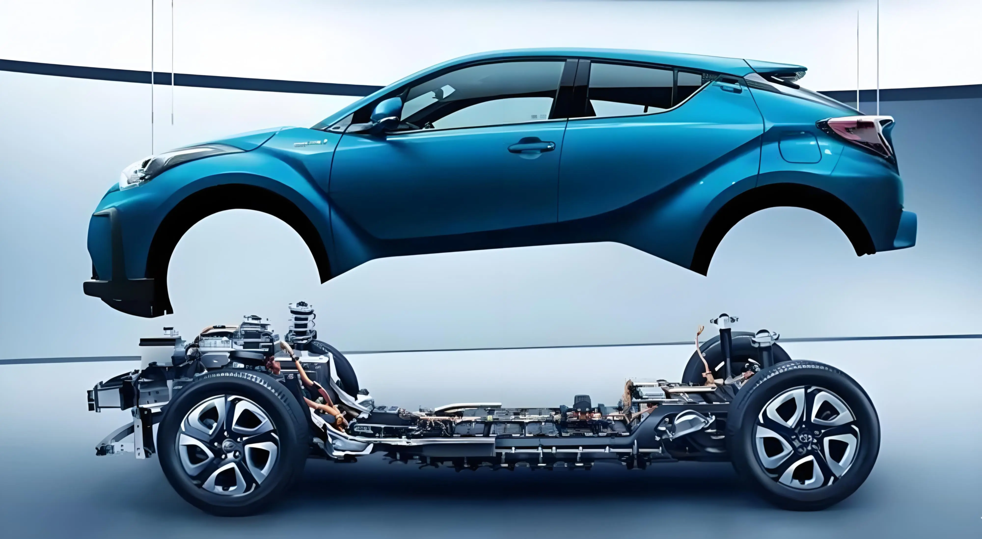 Toyota Electric Car​ Uses CNC Processing Technology Extensively2