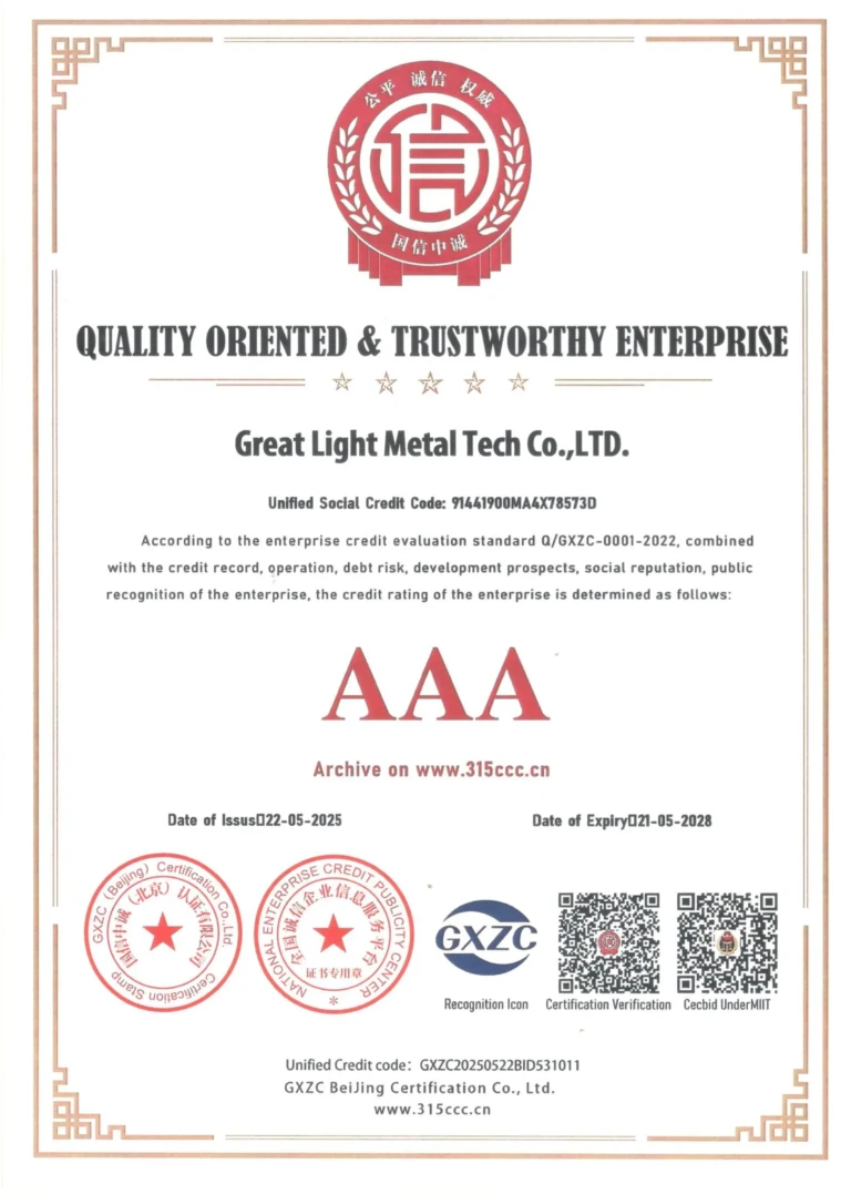 QUALITY ORIENTED & TRUSTWORTHY ENTERPRISE