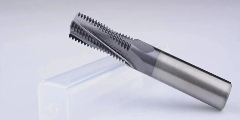 Multi-axis CNC thread milling of aerospace components