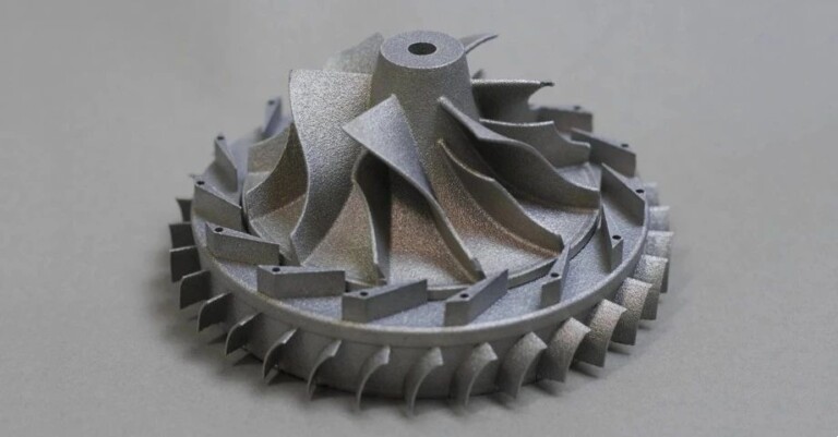 Topology optimized aluminum suspension arm via 3D printing