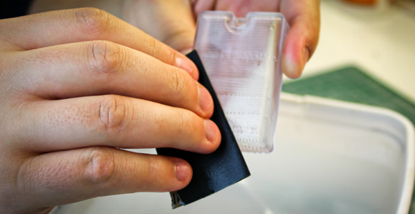 Optimized transparent 3D printed lens sequence