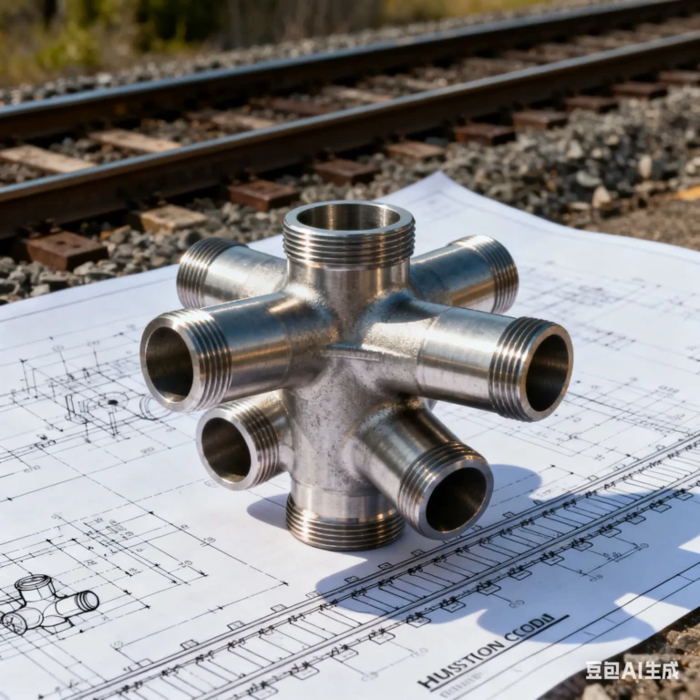 Railroads Custom Pipe Fittings Cnc Machining Houston